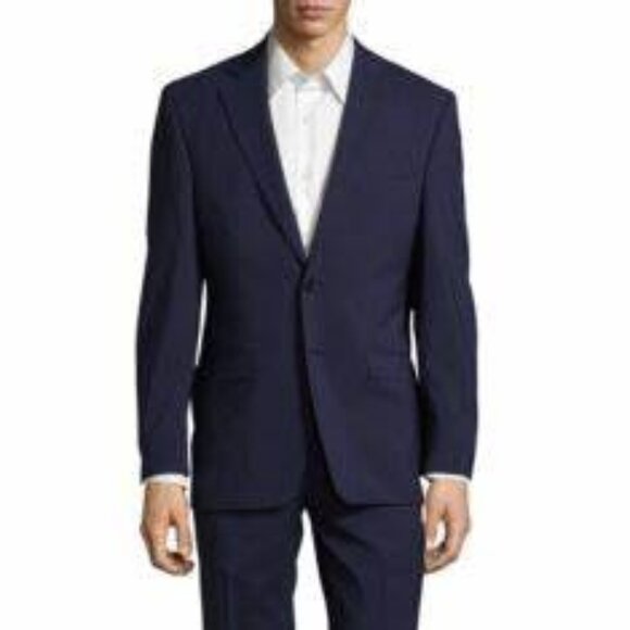 slim fit dress slacks Lauren Ralph Lauren Mens Regular-Fit UltraFlex Dress Shirt Blue 14.5 32 33 main image 1